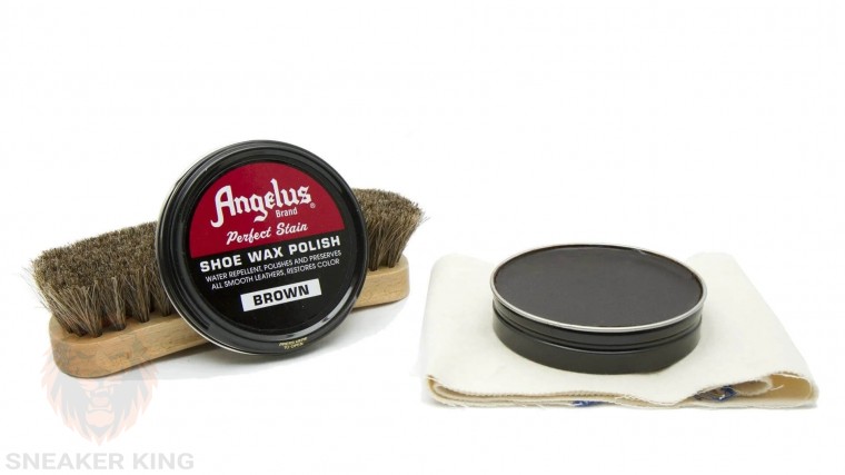 Віск для шкіри Angelus shoe wax Brown (коричневий) made in USA
